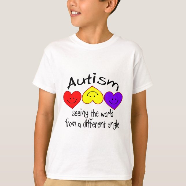 Camiseta Seeing The World From A Different Angle (Hrts) (Anverso)