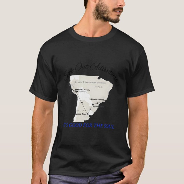 Camiseta Seek Out Adventure It'S For The Soul (Anverso)