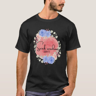 Camiseta Seek Wisdom Tee Cristiano Inspirador