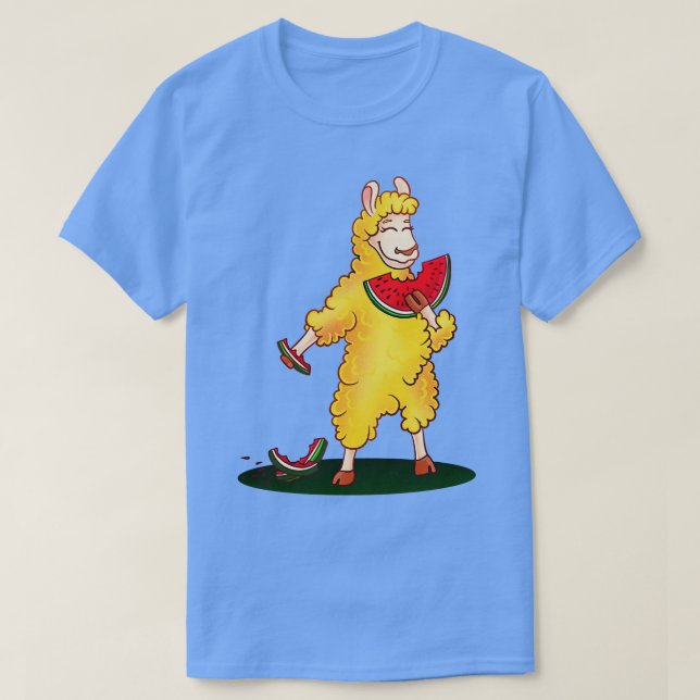 Camiseta Seep Eating Watermelon (Diseño del anverso)
