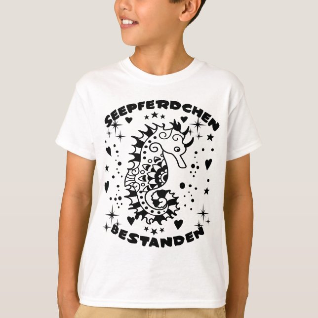 Camiseta Seepferd Bestanden (Anverso)