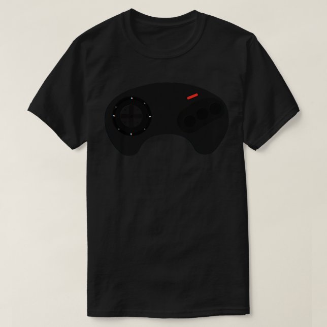 Camiseta Sega Genesis Controller (Diseño del anverso)