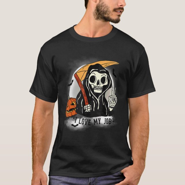Camiseta Segador de Halloween (Anverso)
