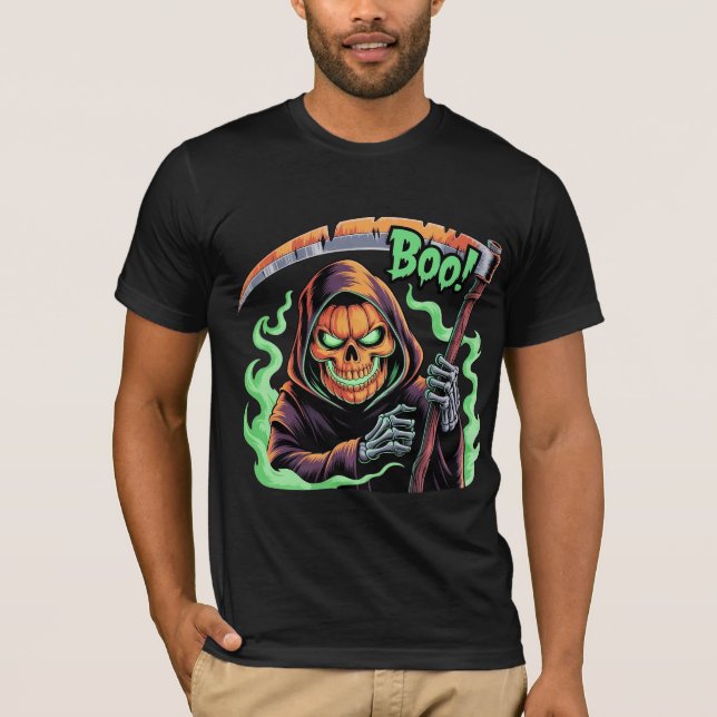 Camiseta Segador de Halloween (Anverso)