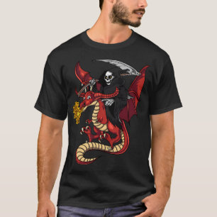 Camiseta Segador montando un dragón
