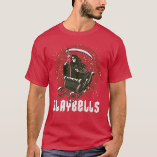 Camiseta Segador Siniestro de Navidad Gráfico de Vacaciones