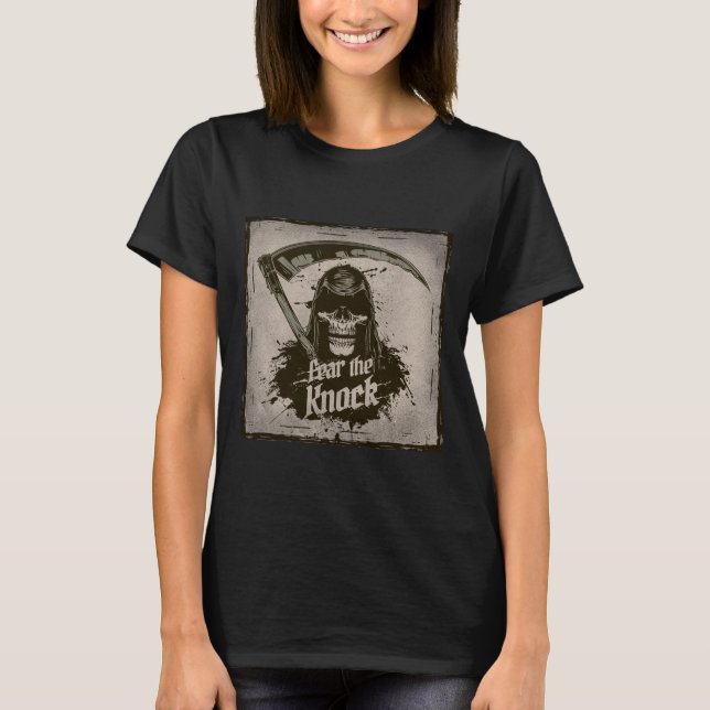 Camiseta Segador Siniestro Teme el Golpe (Anverso)