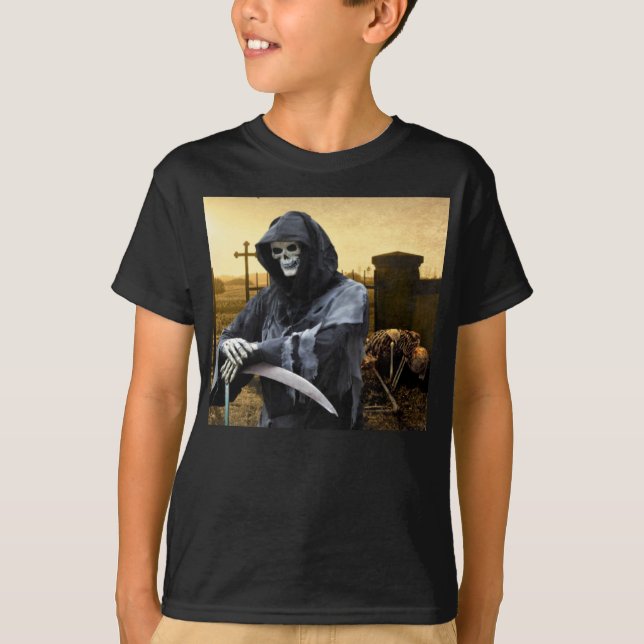 Camiseta Segador Skeleton. (Anverso)