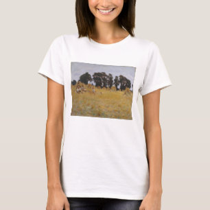 Camiseta Segadores que descansan en un campo de trigo