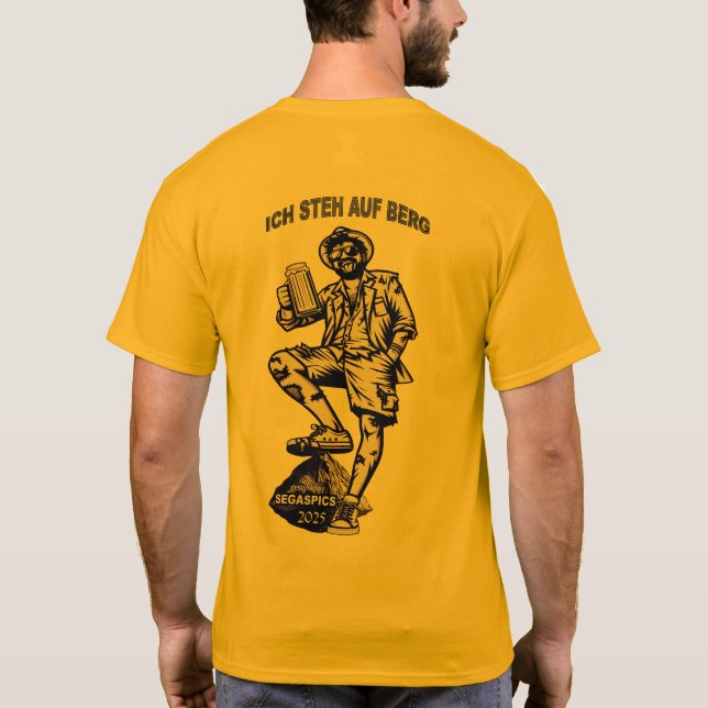 Camiseta Segaspics - Ich steh auf Berg und Bier (Reverso)