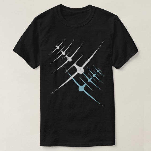 Camiseta Segelflieger Segelfliegen Glider Flugsport Pilot  (Diseño del anverso)