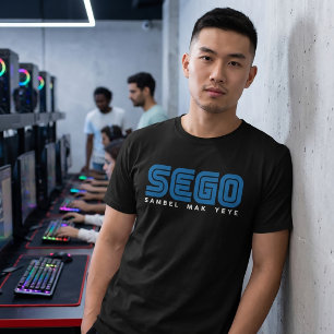 Camiseta SEGO Sambel Mak Yeye - Logotipo de marca parodia j