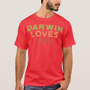 Camiseta Seguidores ateos a favor de la ciencia de Darwin P
