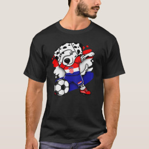 Camiseta Seguidores de fútbol de Croacia en Dabbing
