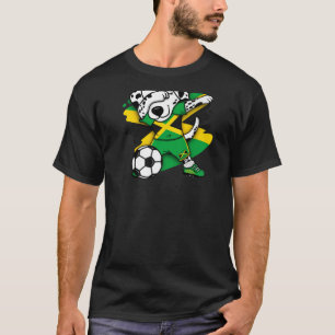 Camiseta Seguidores de fútbol de Jamaica Dabbing Dalmatian