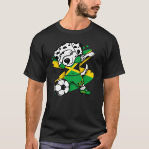 Camiseta Seguidores de fútbol de Jamaica Dabbing Dalmatian