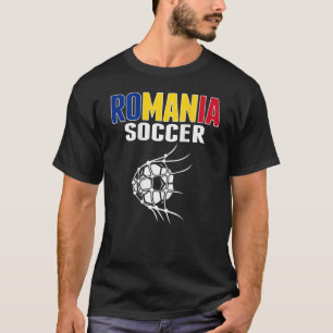 Camiseta Seguidores de fútbol de Rumania apoyan el fútbol r