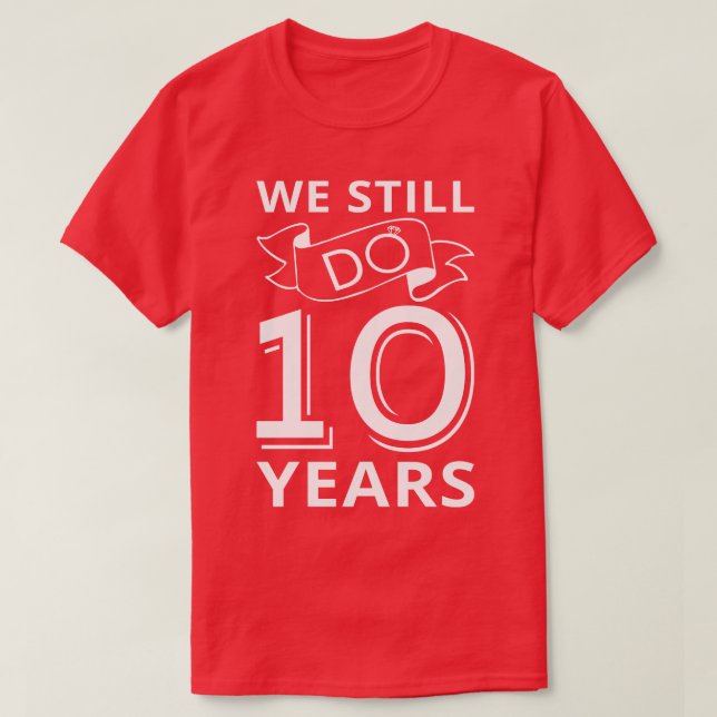 Camiseta Seguimos Cumpliendo 10 Años I (Diseño del anverso)