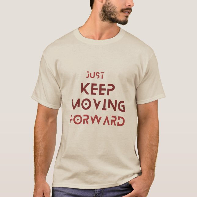 Camiseta seguir adelante (Anverso)