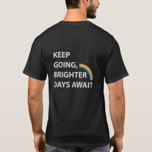 Camiseta Seguir adelante - Un mensaje inspirador para la es