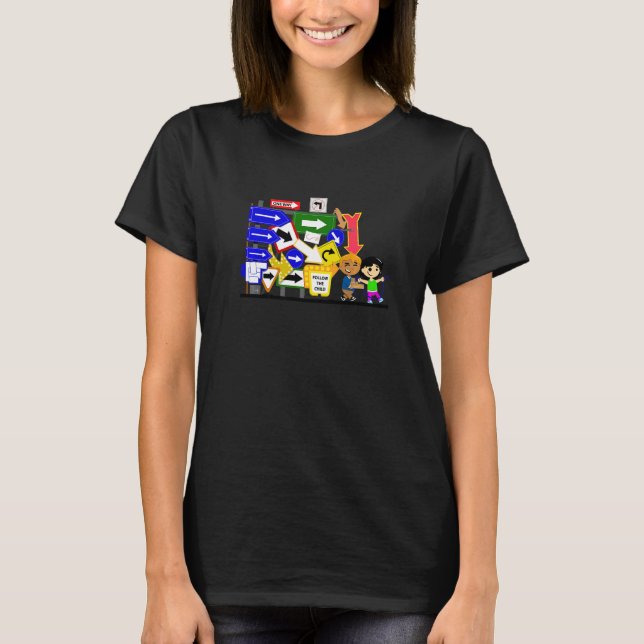 Camiseta Seguir al niño Montessori (Anverso)