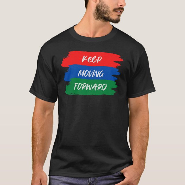 Camiseta Seguir avanzando (Anverso)