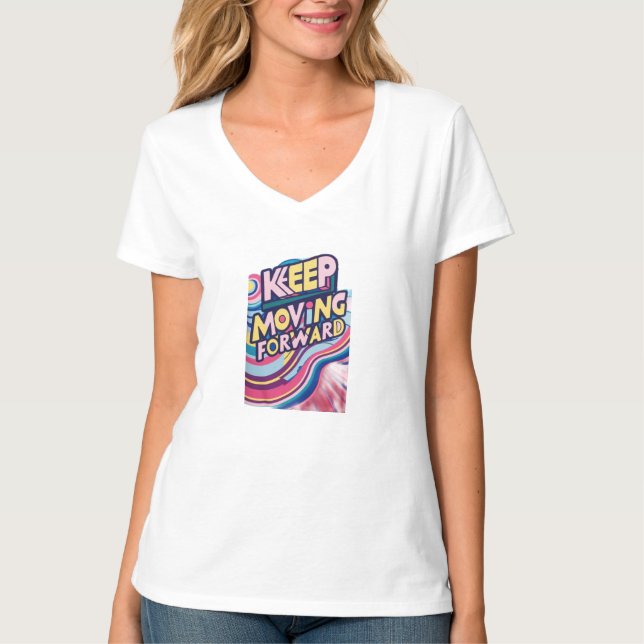 CAMISETA SEGUIR AVANZANDO (Anverso)