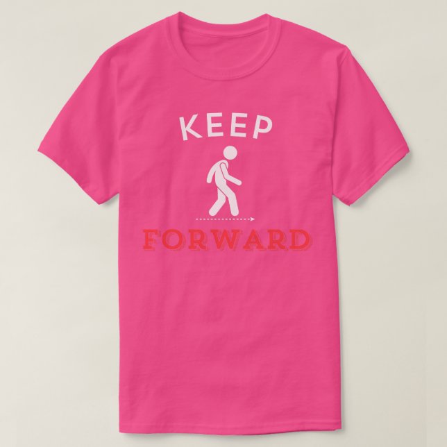 Camiseta Seguir avanzando 2 (Diseño del anverso)