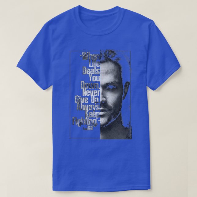 Camiseta Seguir combatiendo siempre cara 1 (Diseño del anverso)