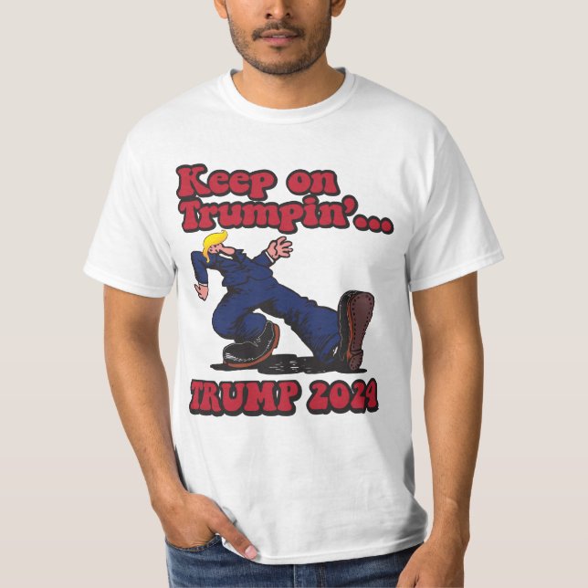 Camiseta Seguir con Trump - Trump 2024 (Anverso)