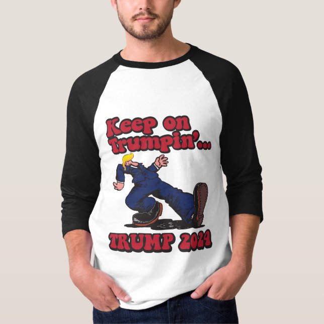 Camiseta Seguir con Trumpin (Anverso)