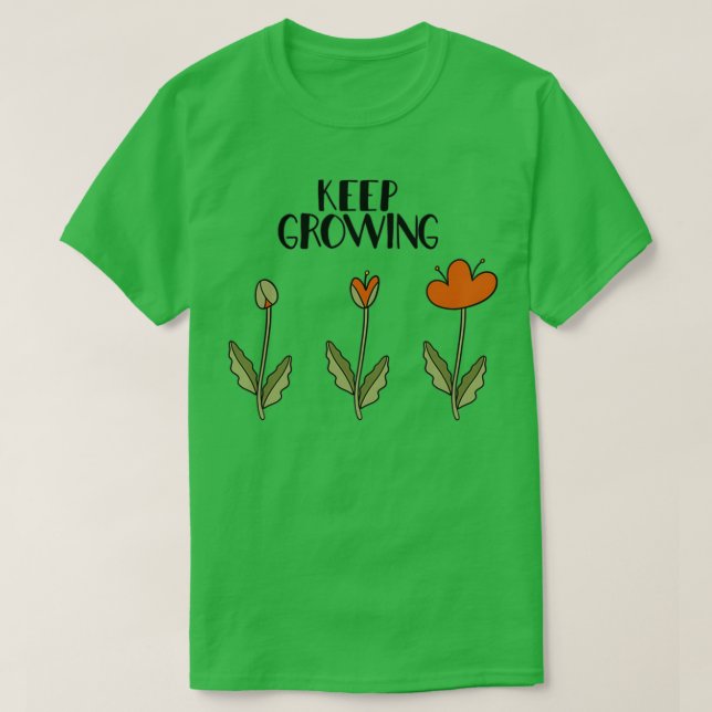 Camiseta Seguir creciendo 3 1 (Diseño del anverso)