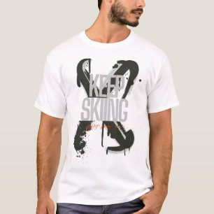 Camiseta Seguir esquiando