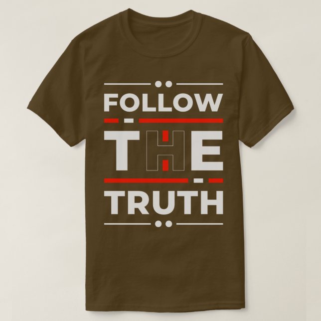 Camiseta Seguir la T (Diseño del anverso)