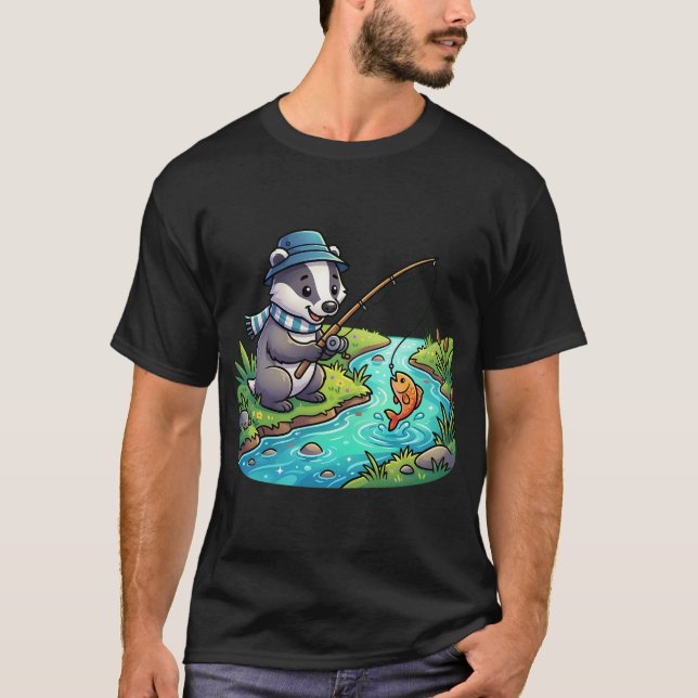 Camiseta Seguir pescando (Anverso)