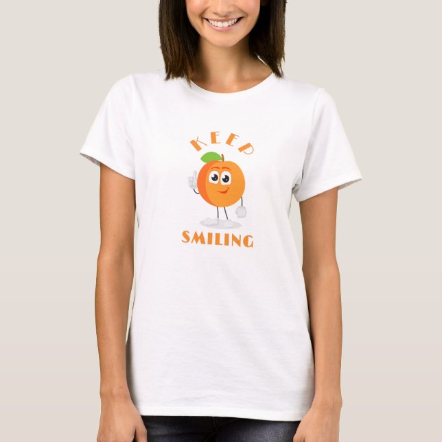 Camiseta seguir sonriendo (Anverso)