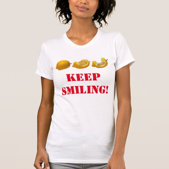 Camiseta Seguir sonriendo (Anverso)