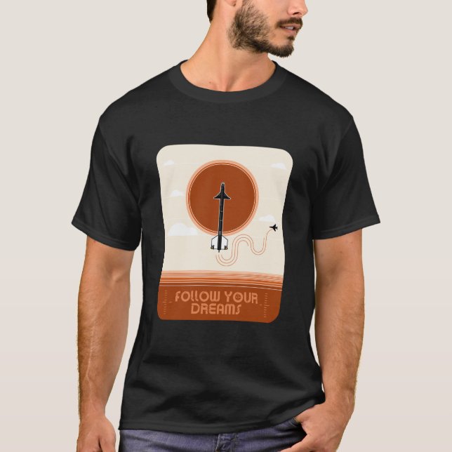 Camiseta Seguir tus sueños (Anverso)