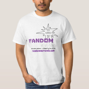 Camiseta Según lo visto en el Fandom en puntadas