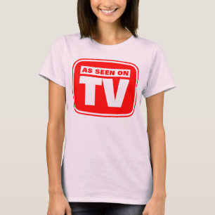 Camiseta Según lo visto en la TV - modificada para