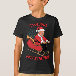 Camiseta Segunda enmienda a Trump como Navidades de Santa M
