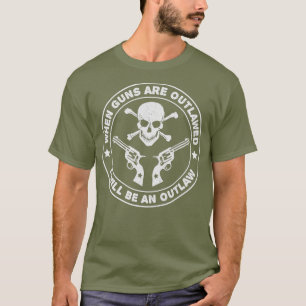 Camiseta Segunda enmienda de control de armas para los aman