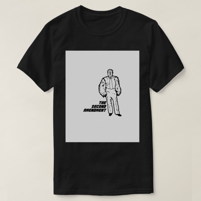 Camiseta Segunda Enmienda Derechos De Las Armas Propietaria (Diseño del anverso)