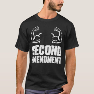 Camiseta Segunda enmienda relativa a los brazos desnudos