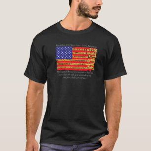 Camiseta Segunda Enmienda Semi Rifle Automático American Fl