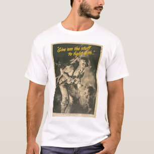 Camiseta Segunda Guerra Mundial americana del soldado