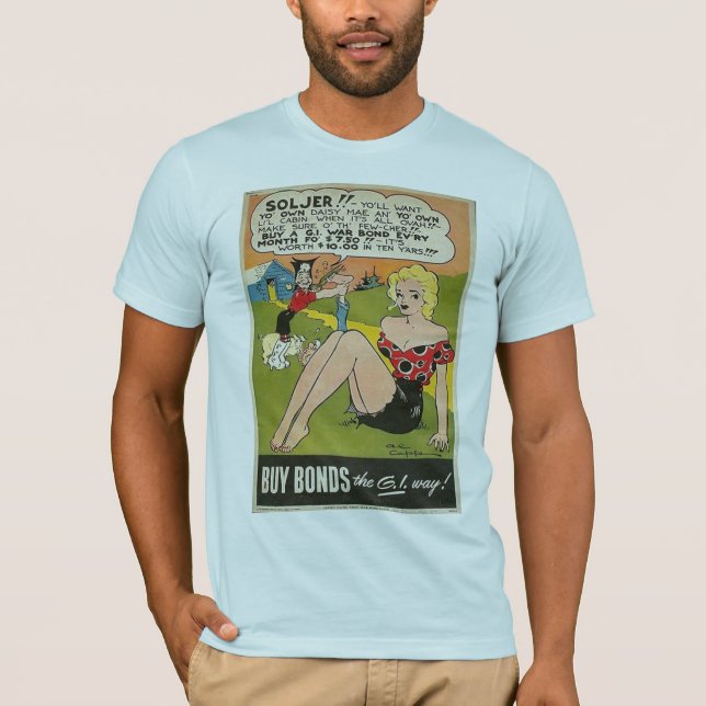 Camiseta Segunda Guerra Mundial de Mae de la margarita (Anverso)