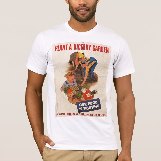 Camiseta Segunda Guerra Mundial del jardín de victoria (Anverso)
