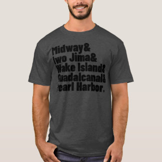 Camiseta Segunda Guerra Mundial del Océano Pacífico: Batall