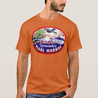 Camiseta Segunda Guerra Mundial recuerda Pearl Harbor 2